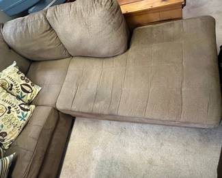 Ashley Sectional Sofa with Ottoman