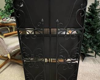 Hobby Lobby Ornate Black Metal Baker's Rack