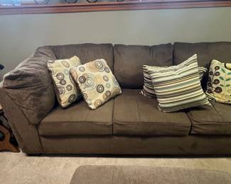 Ashley Sectional Sofa with Ottoman