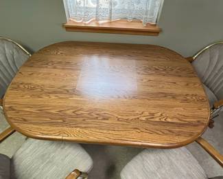 Chromcraft Mid-Century Modern Dining Table and Chairs Set