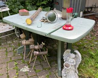 Bird Feeders and statuary