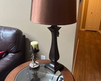 TABLE LAMP, CANDLE DECOR