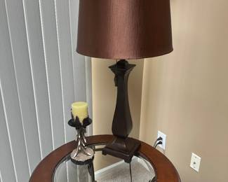 TABLE LAMP, CANDLE DECOR