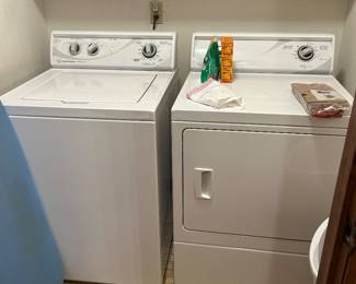 Washer and dryer