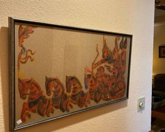 Thai rubbing art