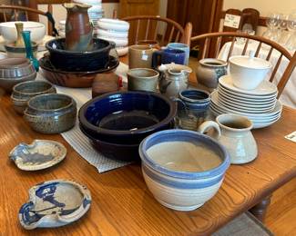 Dishes, pottery