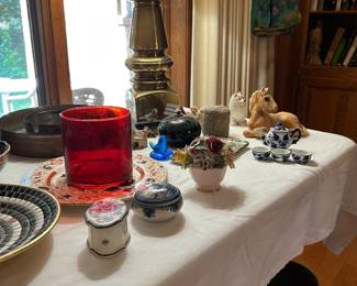 Lamps, decor 
