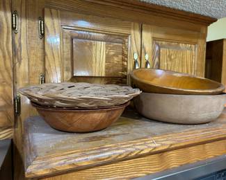 Wooden bowls