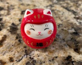 Neko Daruma Cat...she's just so cute