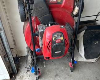 Working Toro Mower