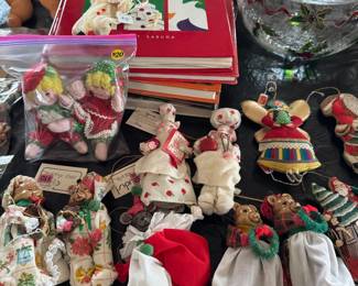 Christmas ornaments Dolls
