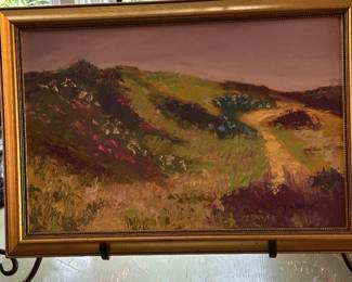 Provincetown Artist Larry Young 20" x 14" Signed and Framed