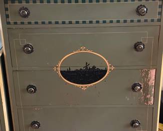 Painted Dresser for Restoration