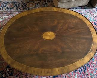 Fabulous Paine Furniture Boston - Inlaid Coffee Table - Has Matching End Table Not Shown