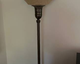 Vintage Torchiere Lamp