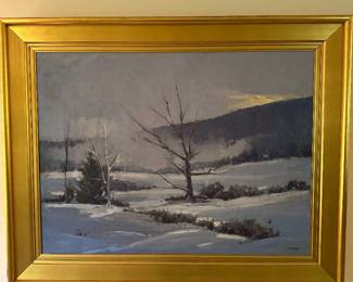 Gary Fifer Oil on Canvas. 48" x 38" Plain-air
