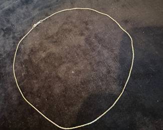 Sterling Silver Necklace