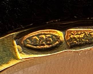 14K Gold Cameo
