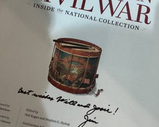 "Smithsonian Civil War Inside the National Collection" Autographed by Jon Meacham