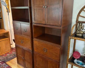 Ballard Design Modular Stackable Cabinets (Shown - 24"W x 16"D x 71-1/2"H - each)