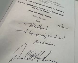 "This Forgotten Land" Personally Inscribed and Autographed by Donald C. Hakenson