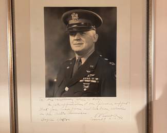 Framed Photograph with Personal Inscription and Autograph by 5-Star General Henry H. "Hap" Arnold