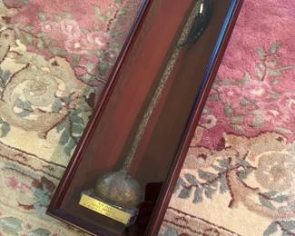 Encased 18th Century VA Algonkian Native American War Club