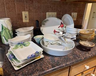 Large Selection of Stoneware and Crockery 