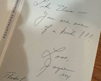"Don't Ask Forever: My Love Affair with Elvis" Personal Inscription and Autographed by Joyce Bova
