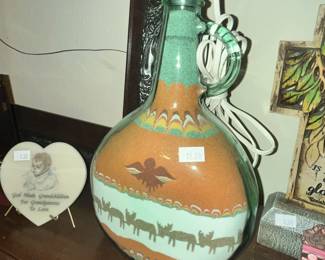 INDIAN SAND ART LAMP