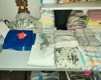 SHEETS, BLANKETS, COMFORTERS