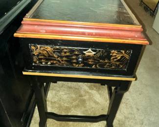 STUNNING ASIAN END TABLE