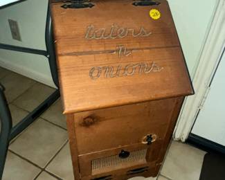 PINE TATER BIN!