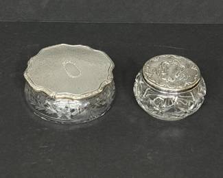 109 pairofantiquecutglassvanitydresser