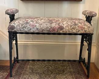 043 ornatewroughtironbenchwithfloralup