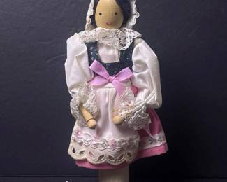188 woodenczechrepublicfolkartdoll