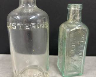 198 antiquelisterinehiresrootbeerbottle