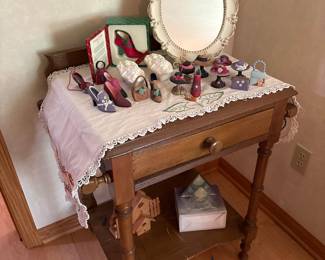 Collection of Miniature Shoes and Hats