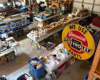 Genuine Chevrolet Parts Tin Sign