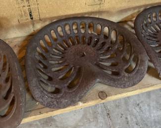 Cast Iron Tractor Seat