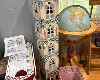 Wooden Music Shop Display House / CD Holder