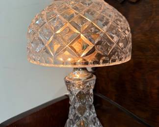 Cut Crystal Table Lamp