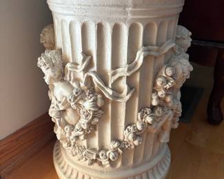 Neoclassical Cherub Pedestal