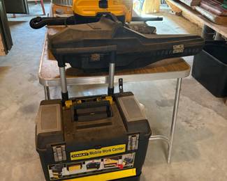 Stanley 3-in-1 Mobile Work Center Tool Box