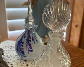 Victorian Style Perfume Bottles