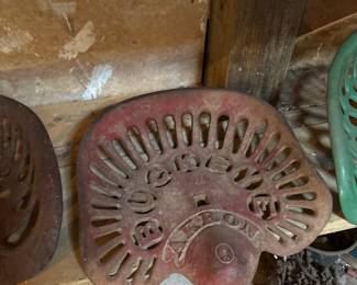 John Deere "B" Tractor Seat