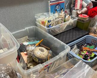 Assorted Craft Supplies Lot