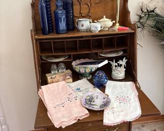 Antique Larkin Co. Oak Secretary Desk