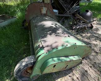 Vintage Agricultural Roller/Compactor