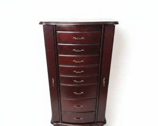 Hives and Honey Cherry Jewelry Armoire